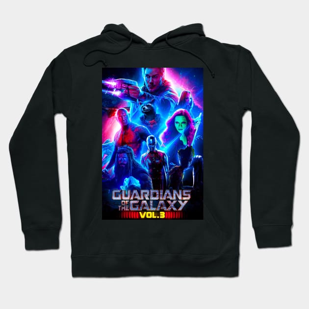 GOTG Vol 3 Hoodie by SecretGem